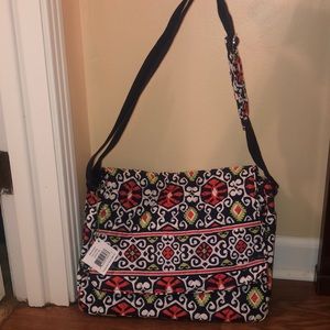 NEW Vera Bradley retired pattern Messenger Bag